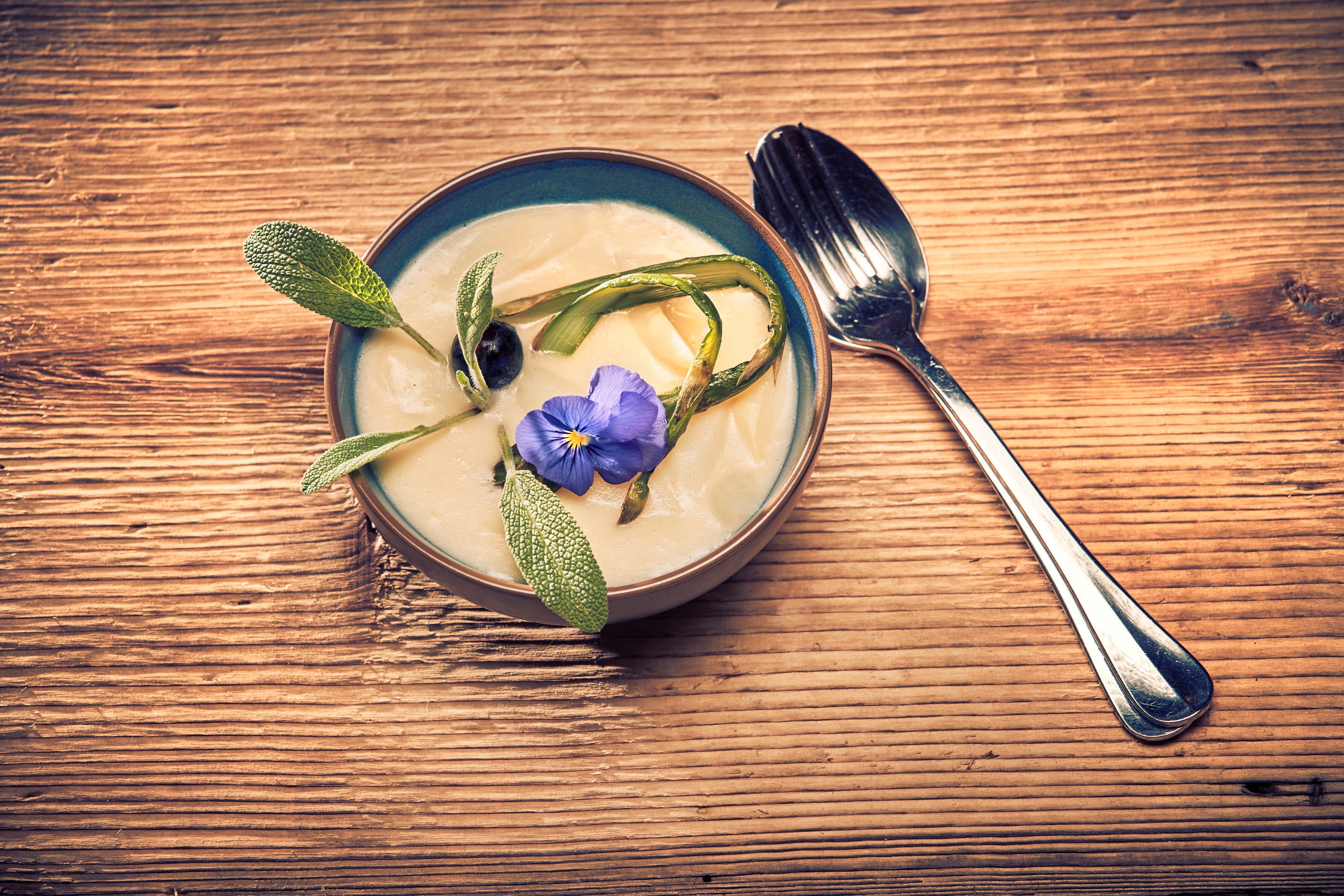 Spargelcremesuppe