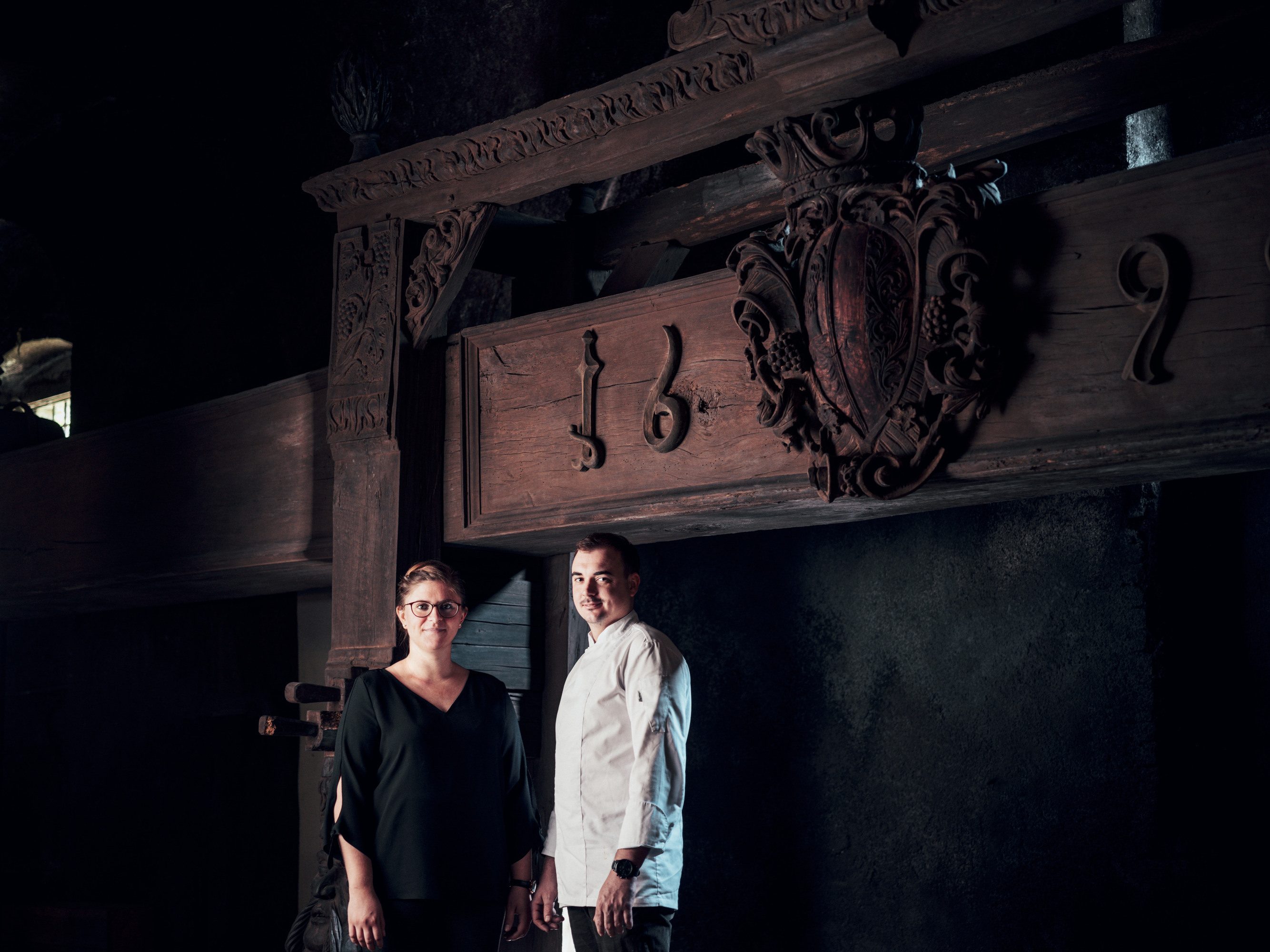 Wirtsleute: Bernadette Hellmer und Samuel Pope