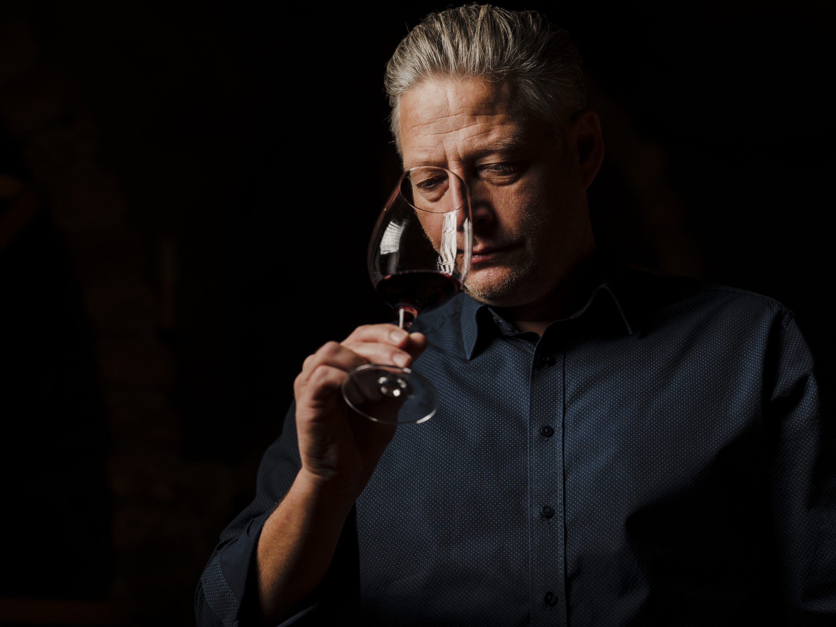 Wirt und Weinkenner Karl Polak