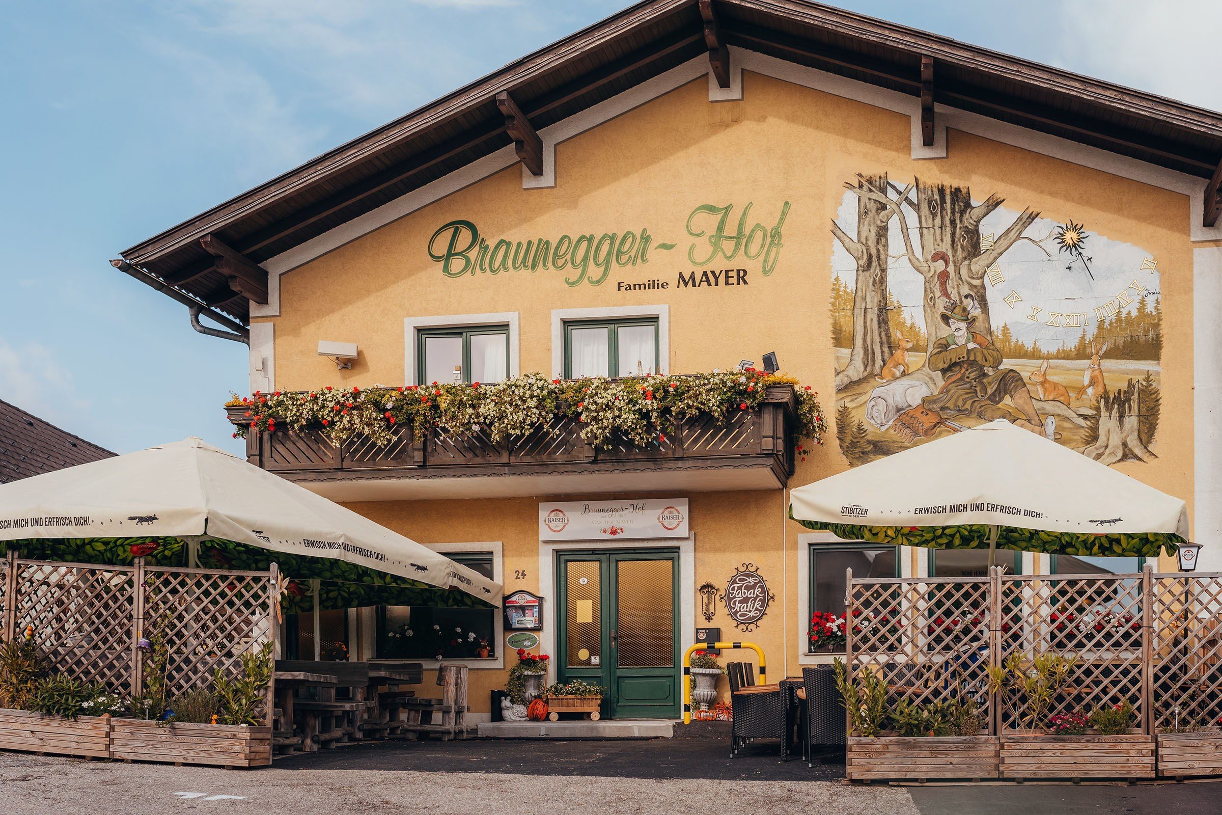 Wanderhof mit Aussichtsplattform