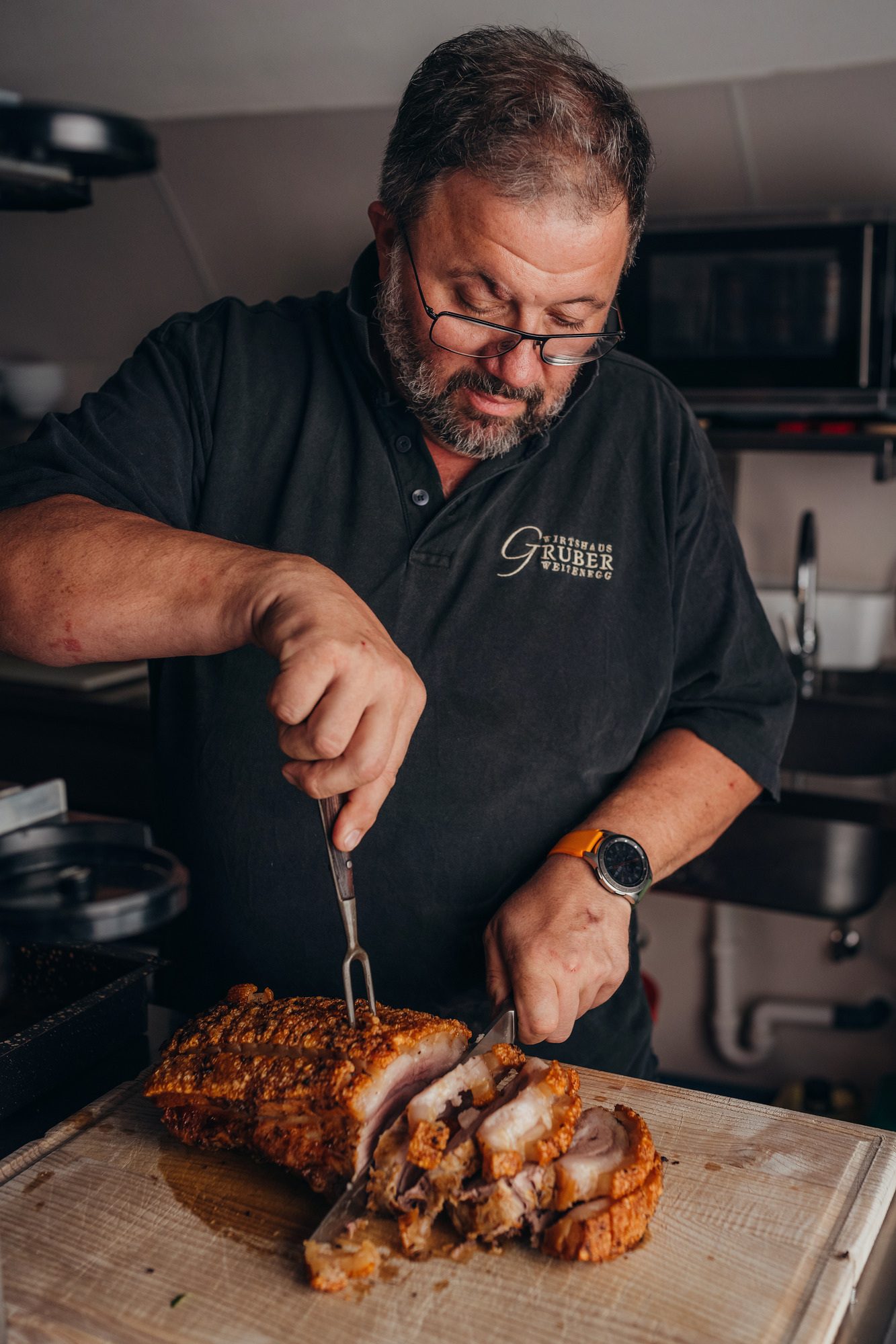 Küchenchef Johann Gruber