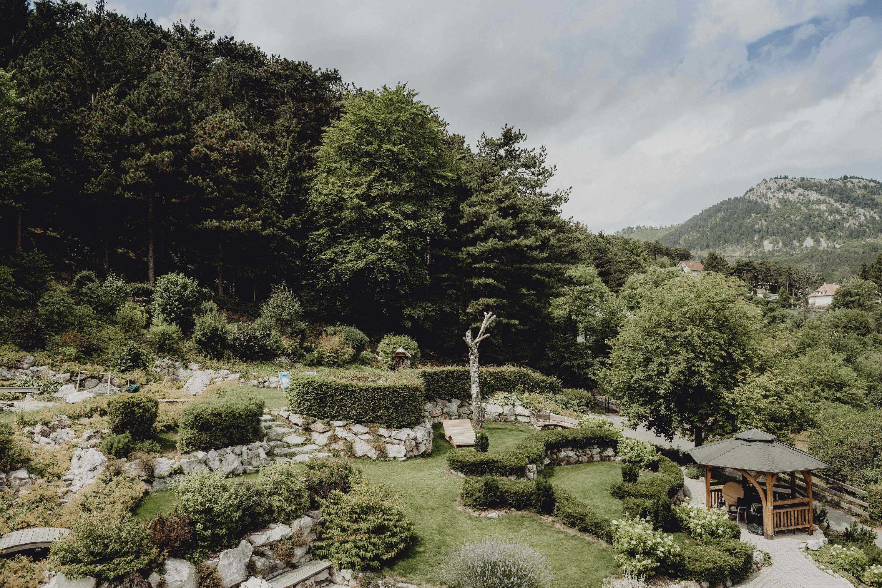 6.000 Quadratmeter großer Alpengarten