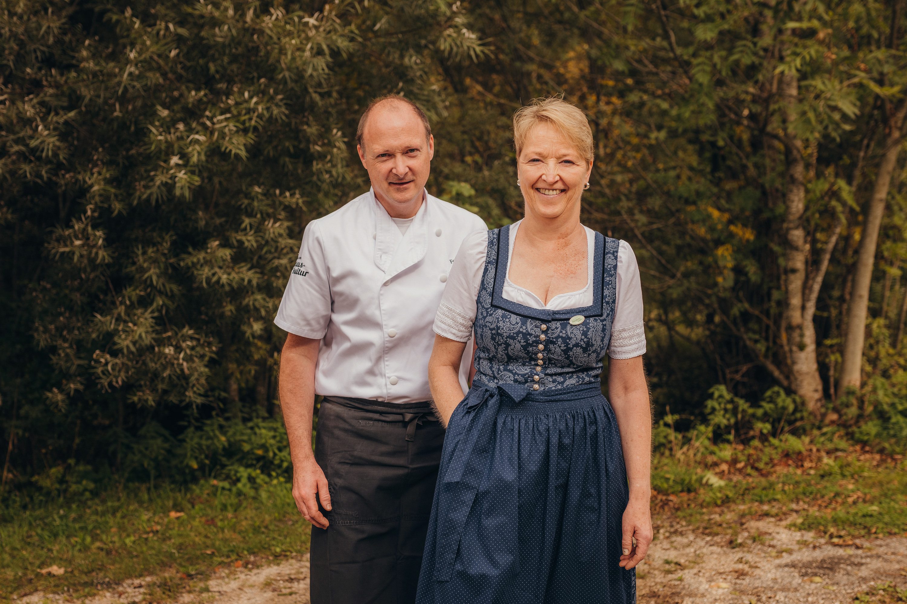 Wirtsleute Chefkoch Franz „Ferry“ Heinz & Gattin Gabi