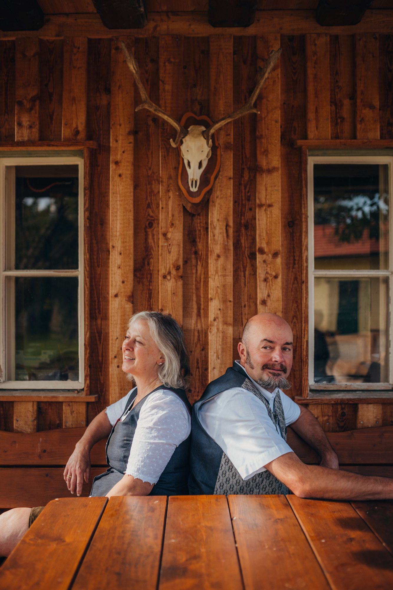 Wirtsleute Renate und Petter Kummer