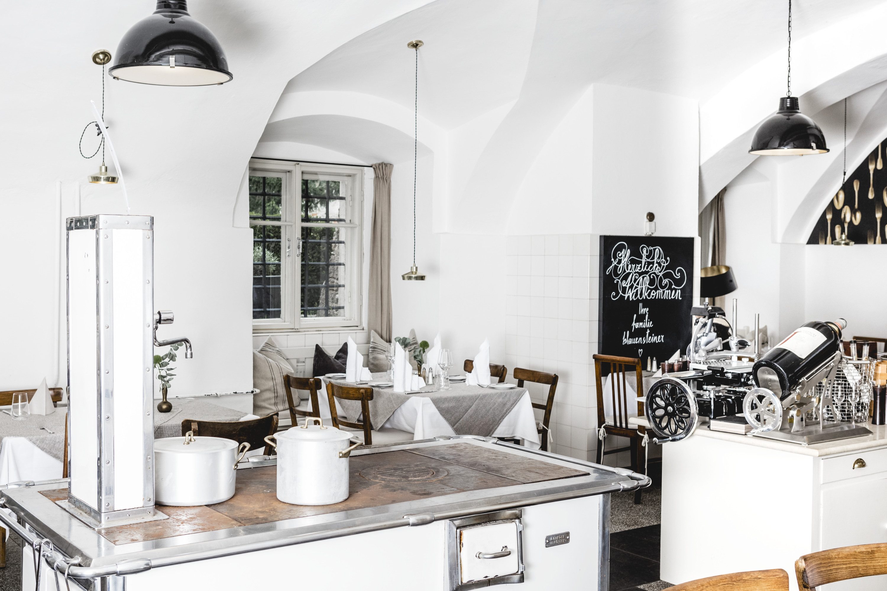 Helles Interieur sorgt für Gemütlichkeit