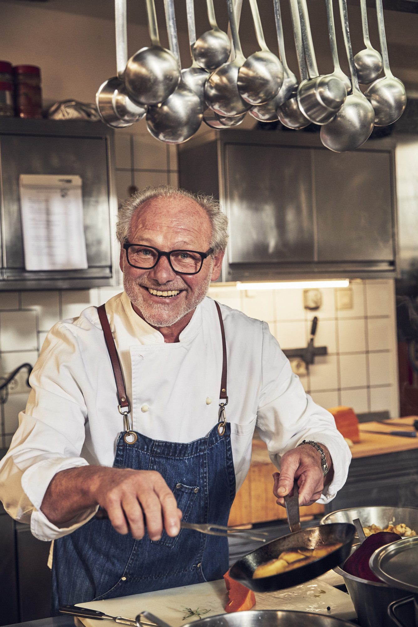 Wirt und Chefkoch Erich Bruckberger
