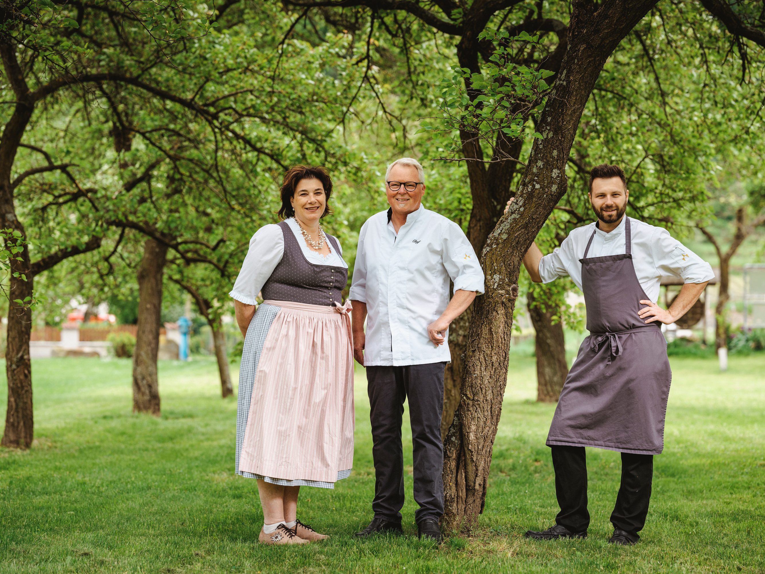 Christine, Franz und Philipp Essl