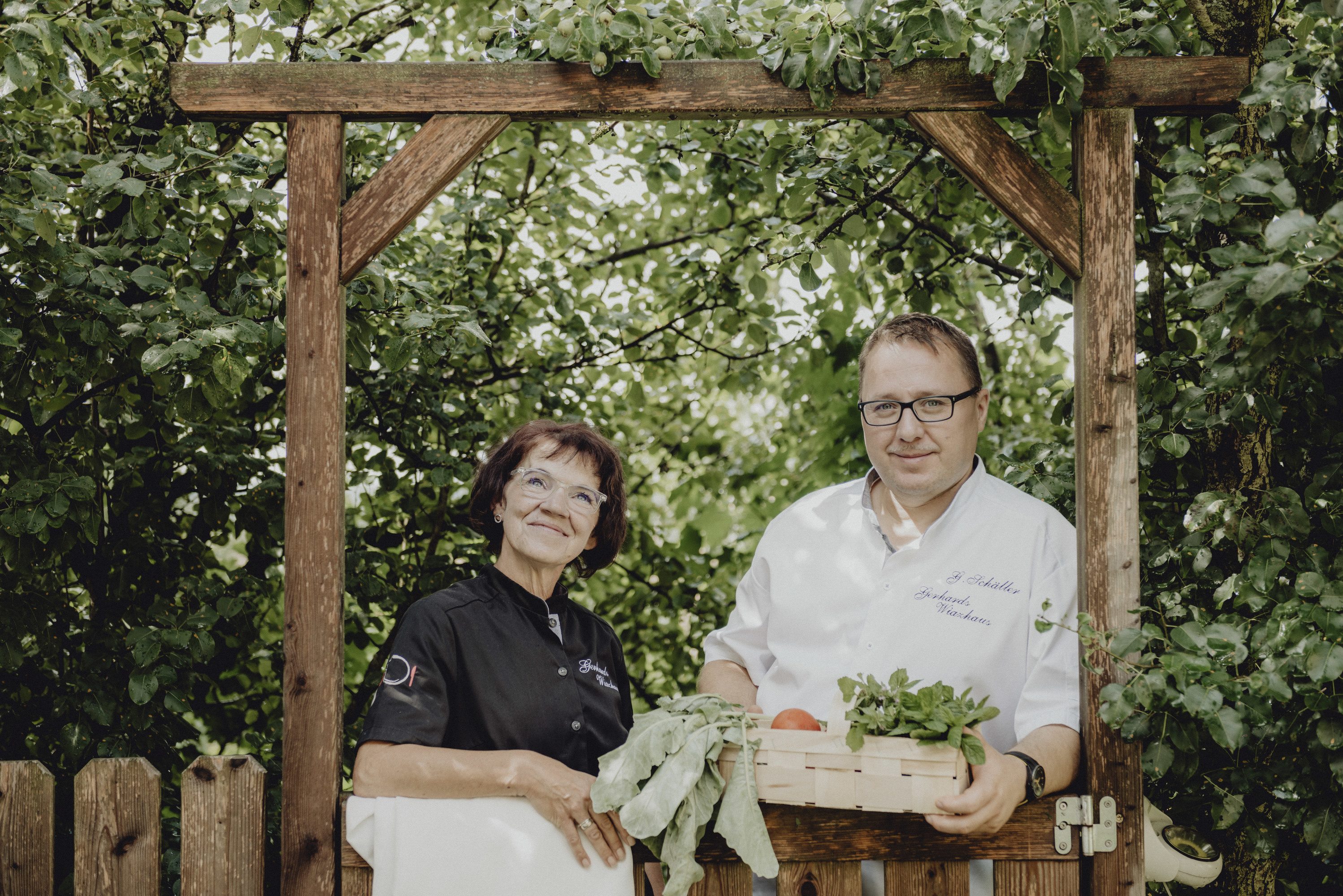 Wirtsleute Gerhard und Bernadette Schäller