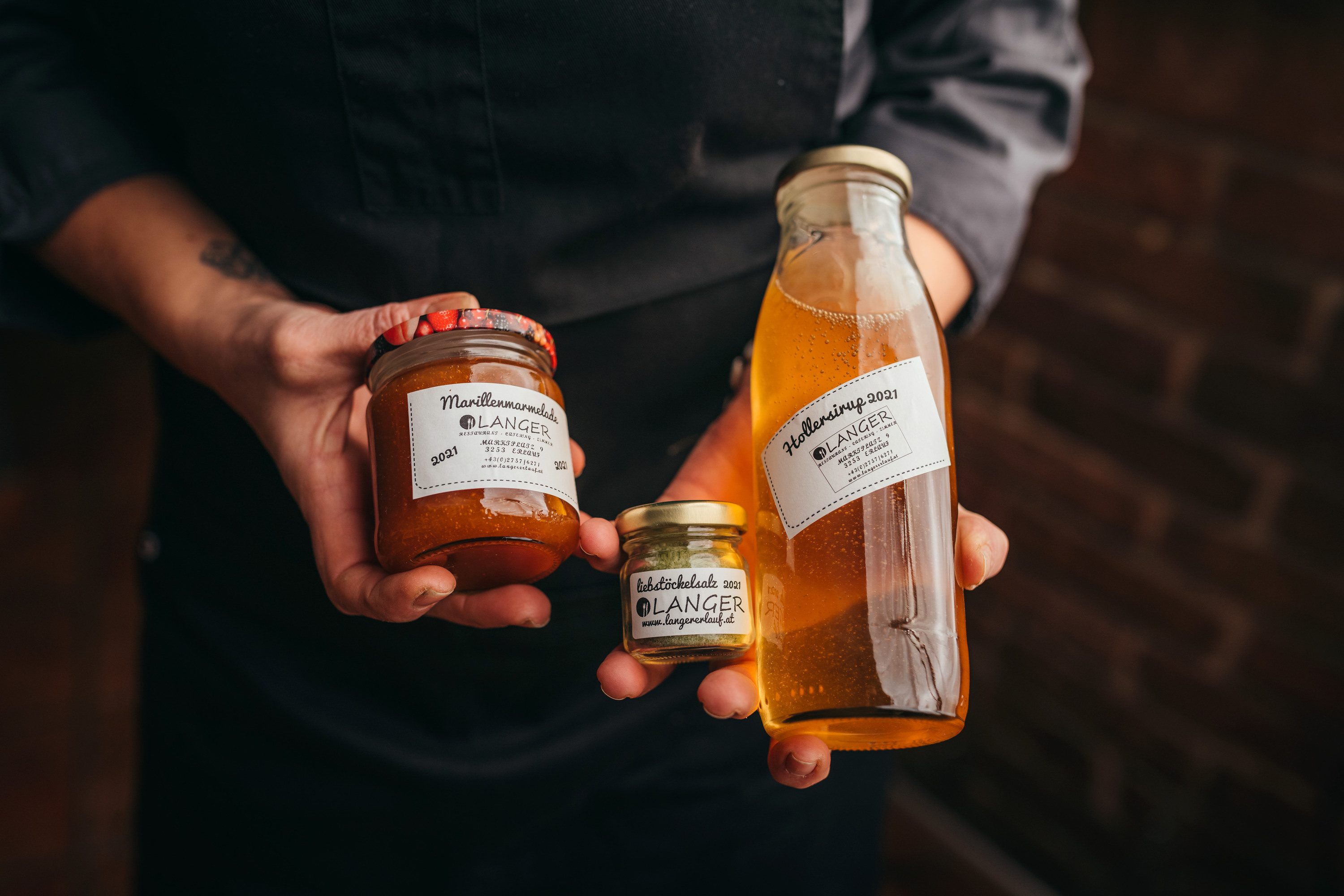 Marmeladen, Sirupe und Chutneys vom Langer