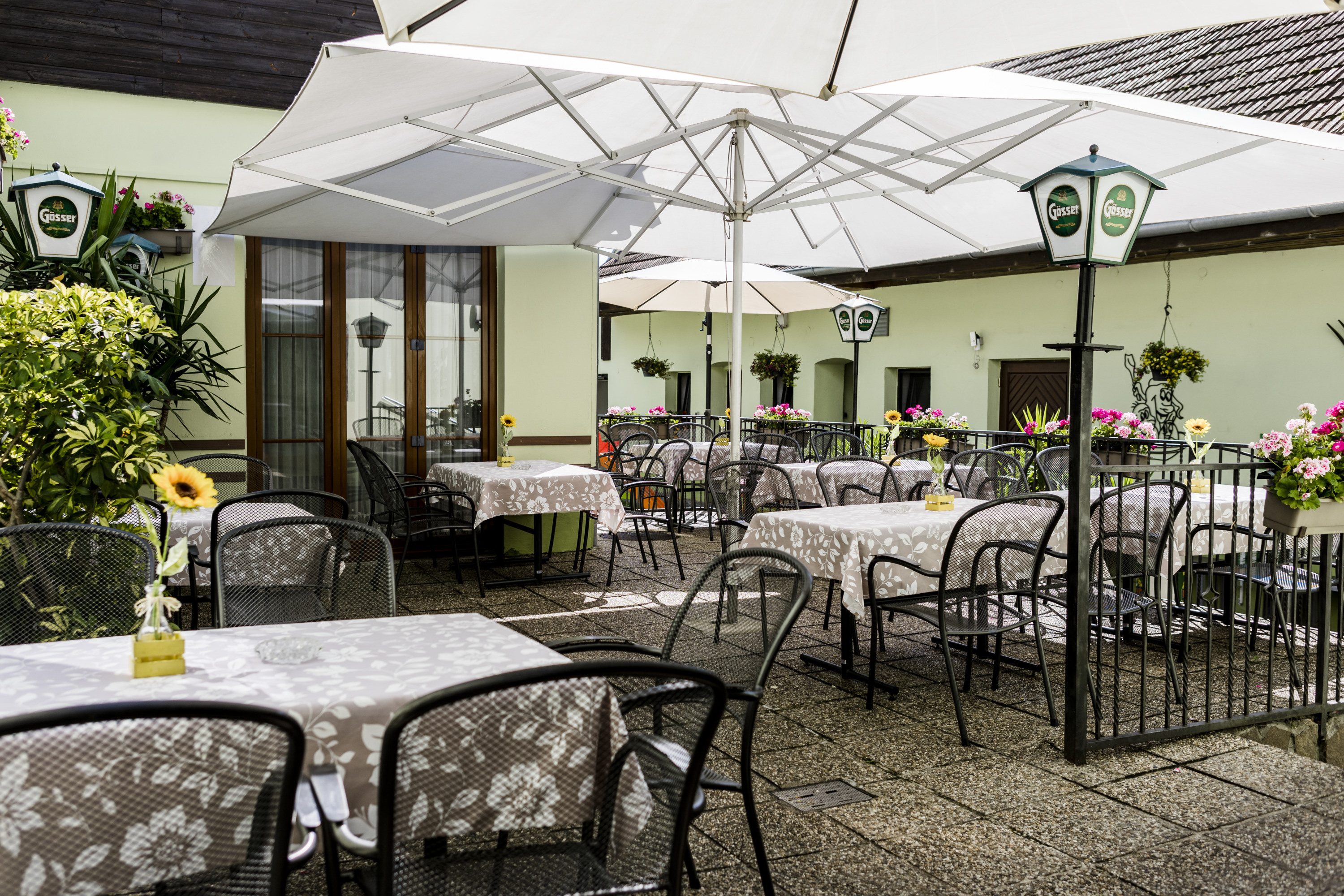 Einladende Terrasse