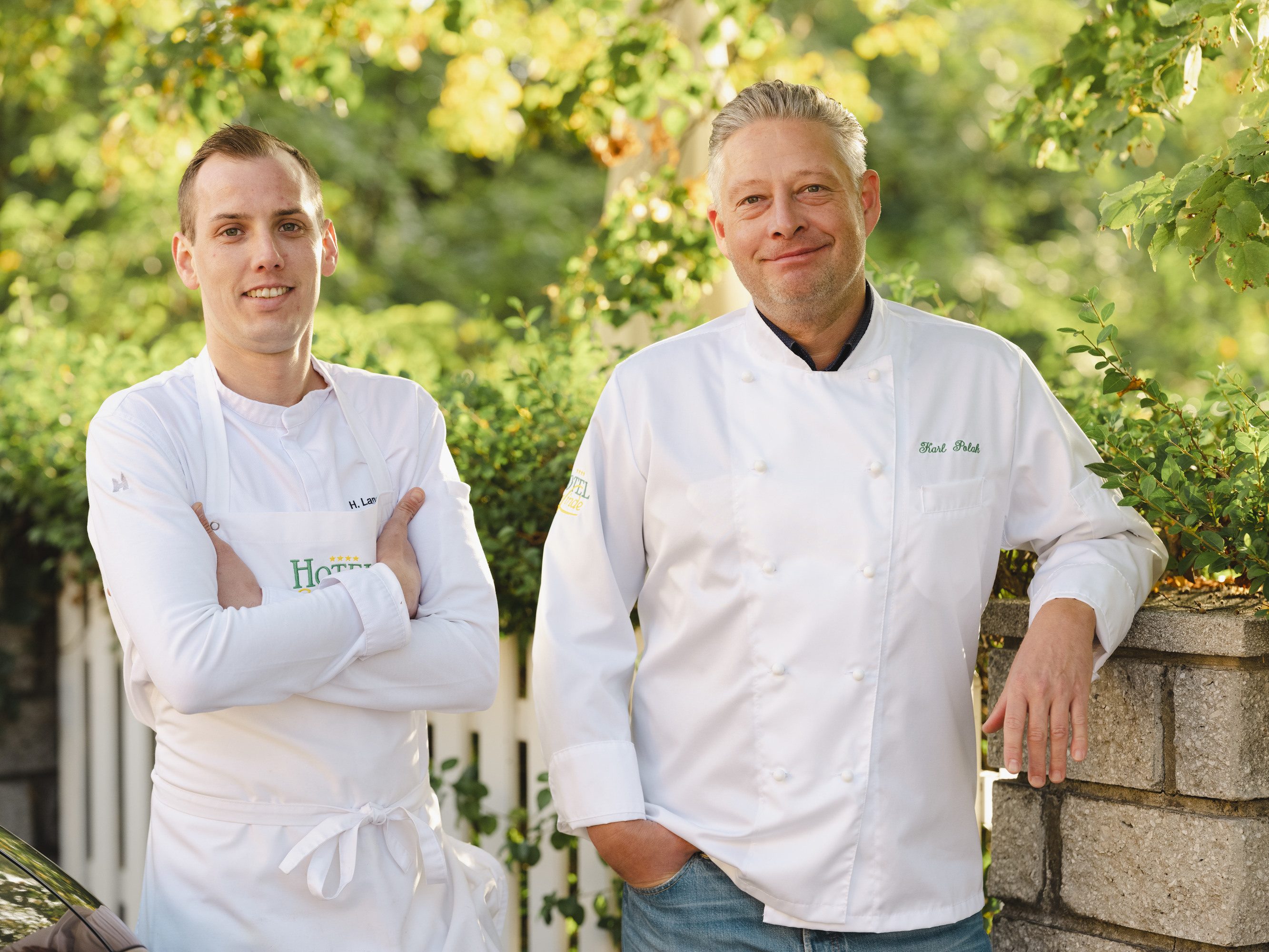 Gutes Team: Hannes Langer, Karl Polak