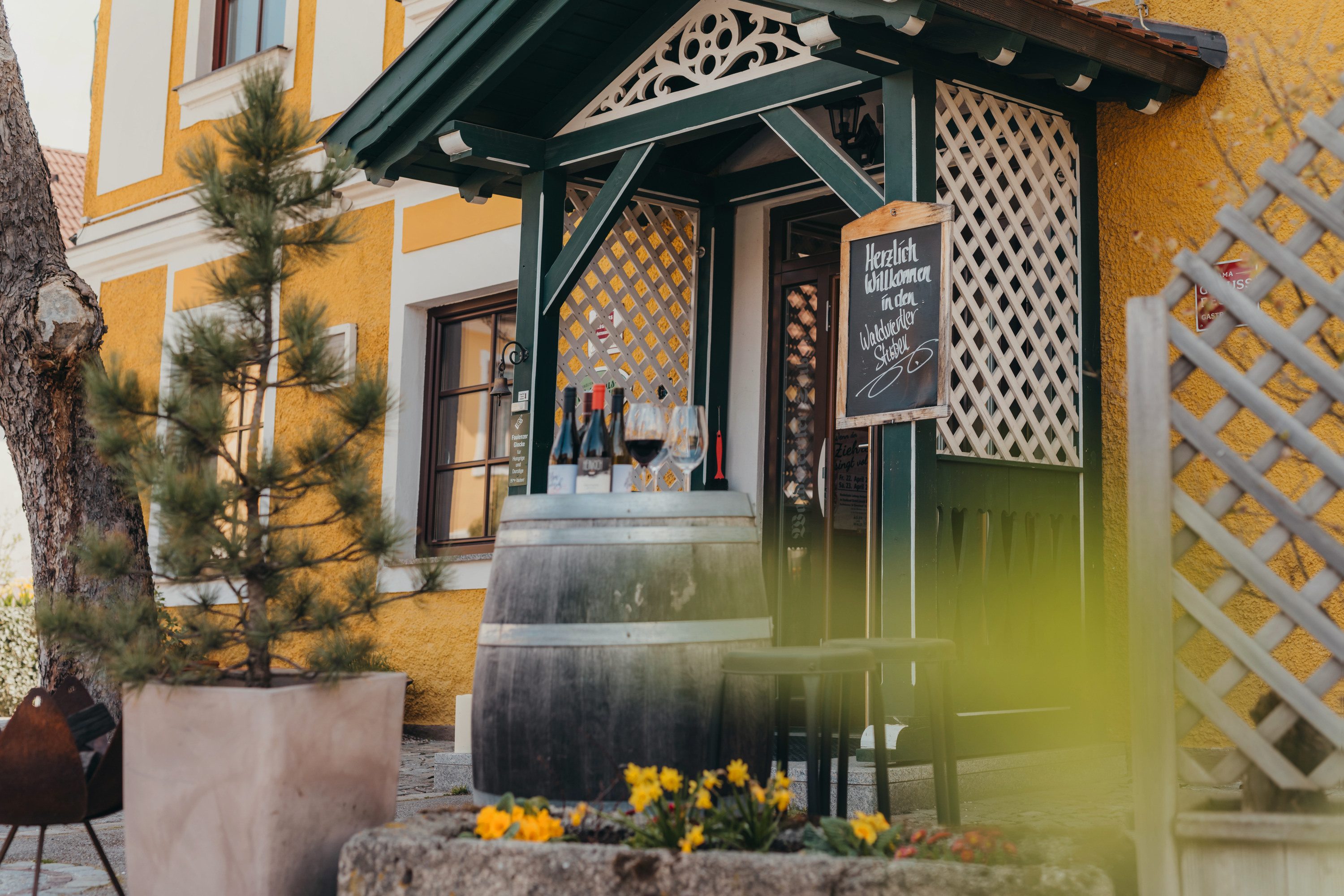 Wirtshaus im ersten Faulenzerhotel Österreichs