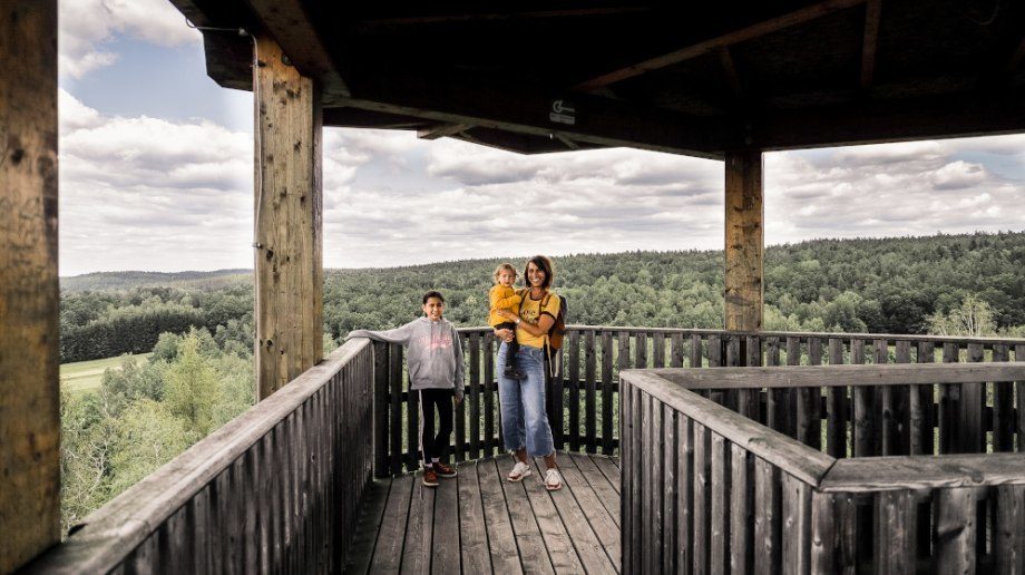Naturpark Blockheide mit Kindern, © titantina