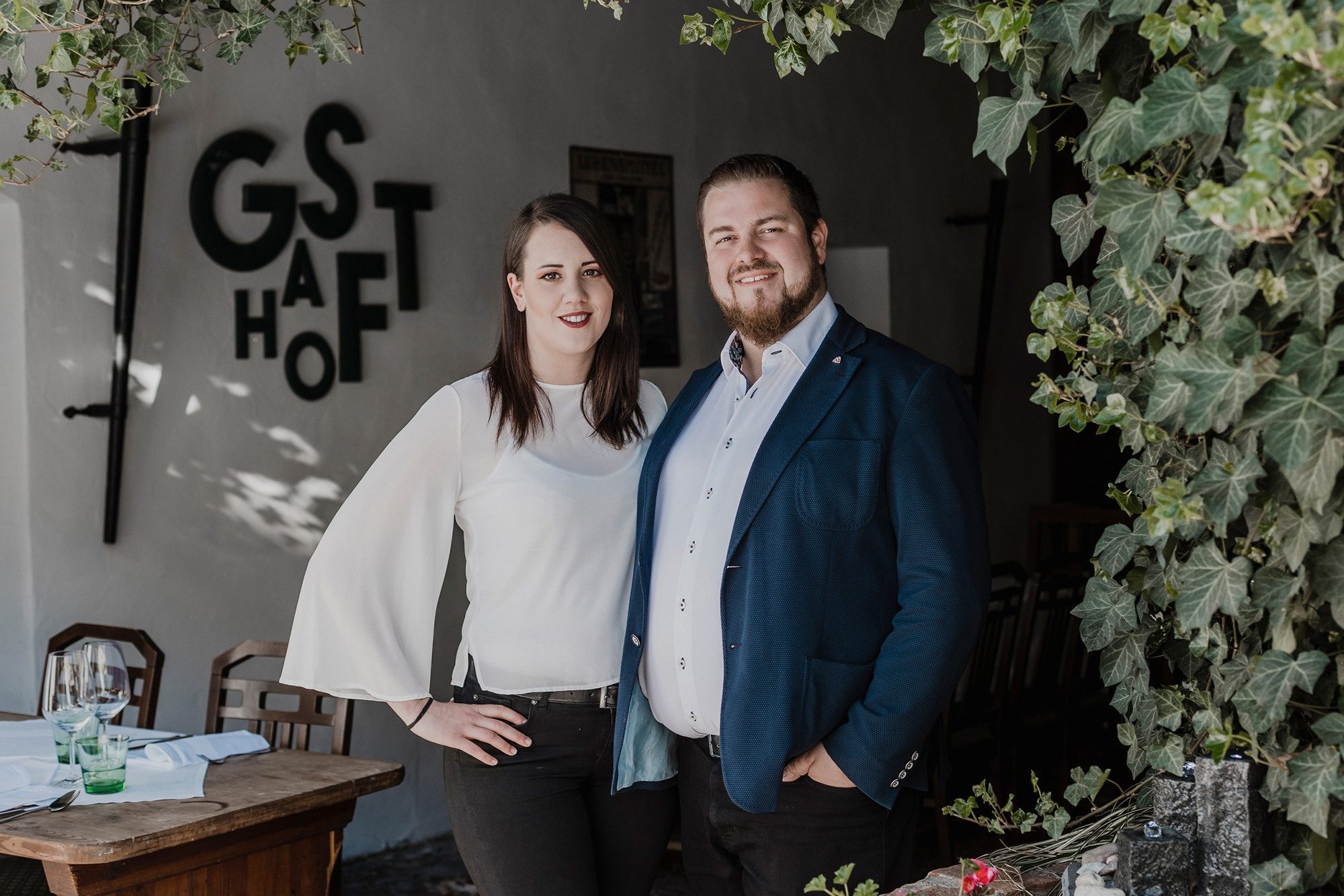 Ein Team: Matthias Strunz & Julia Hochreiter