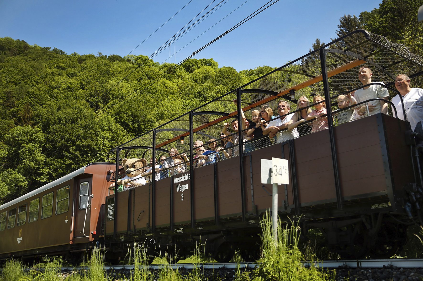 Familien-Erlebniszug Ötscherbär