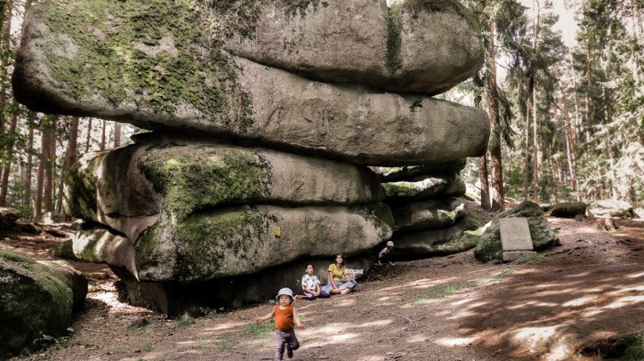 Naturpark Blockheide mit Kindern, © titantina