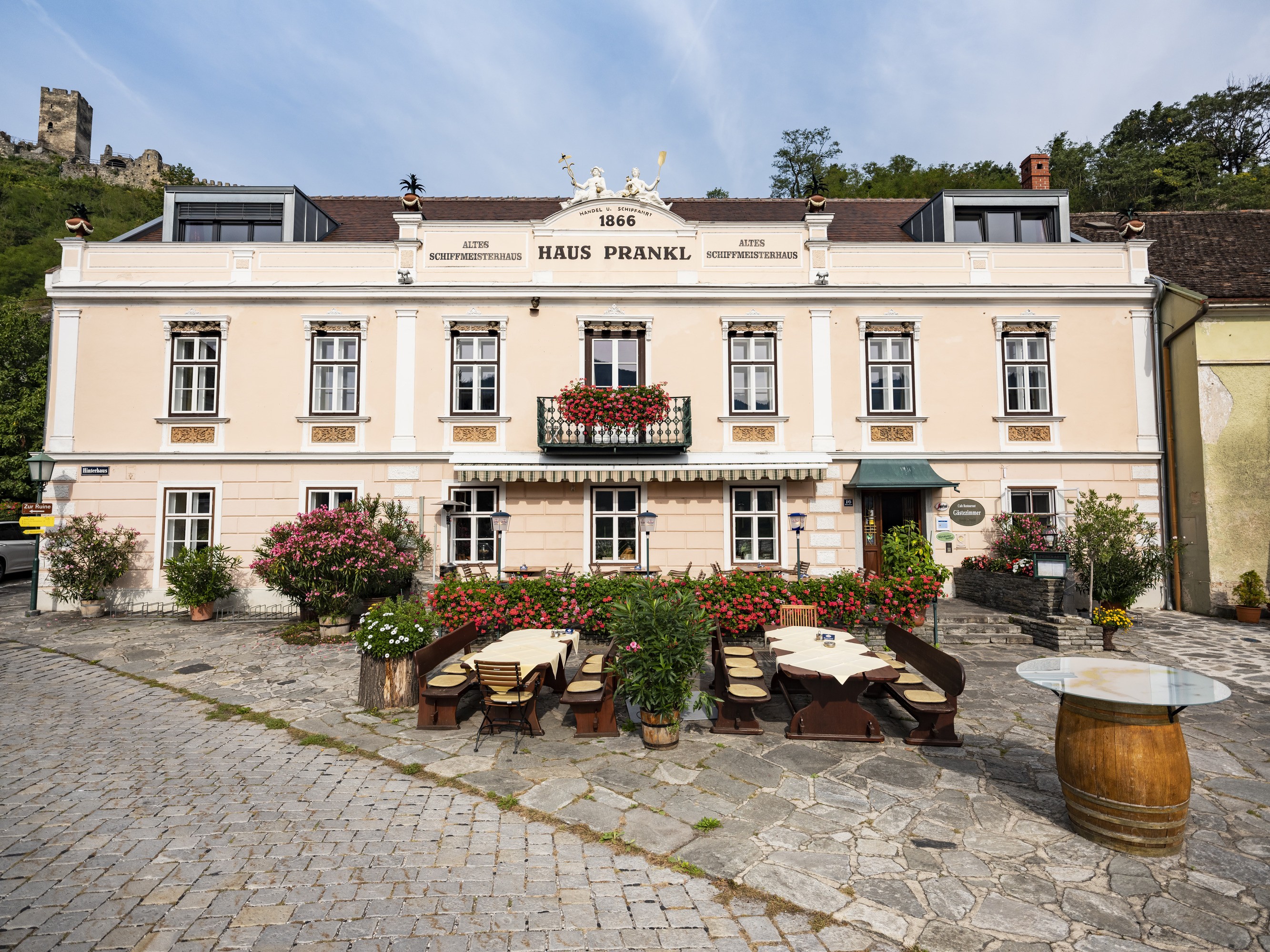 Wirtshaus bei der Ruine Hinterhaus, Spitz a. d. Donau