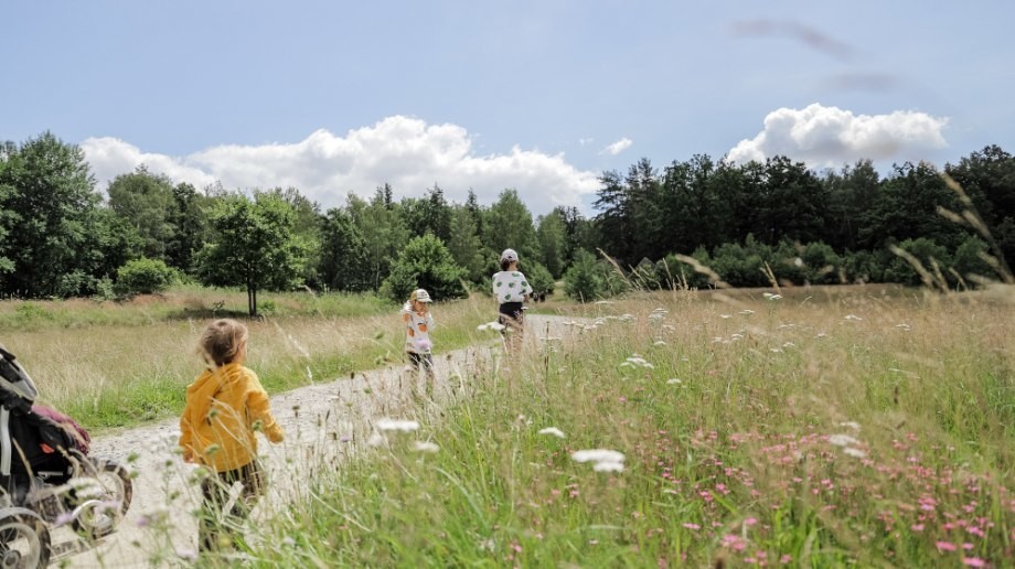 Naturpark Blockheide mit Kindern, © titantina