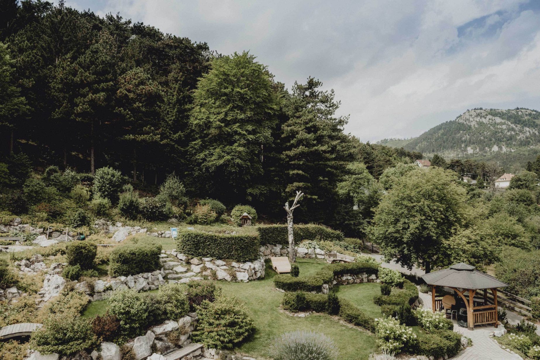 6.000 Quadratmeter großer Alpengarten
