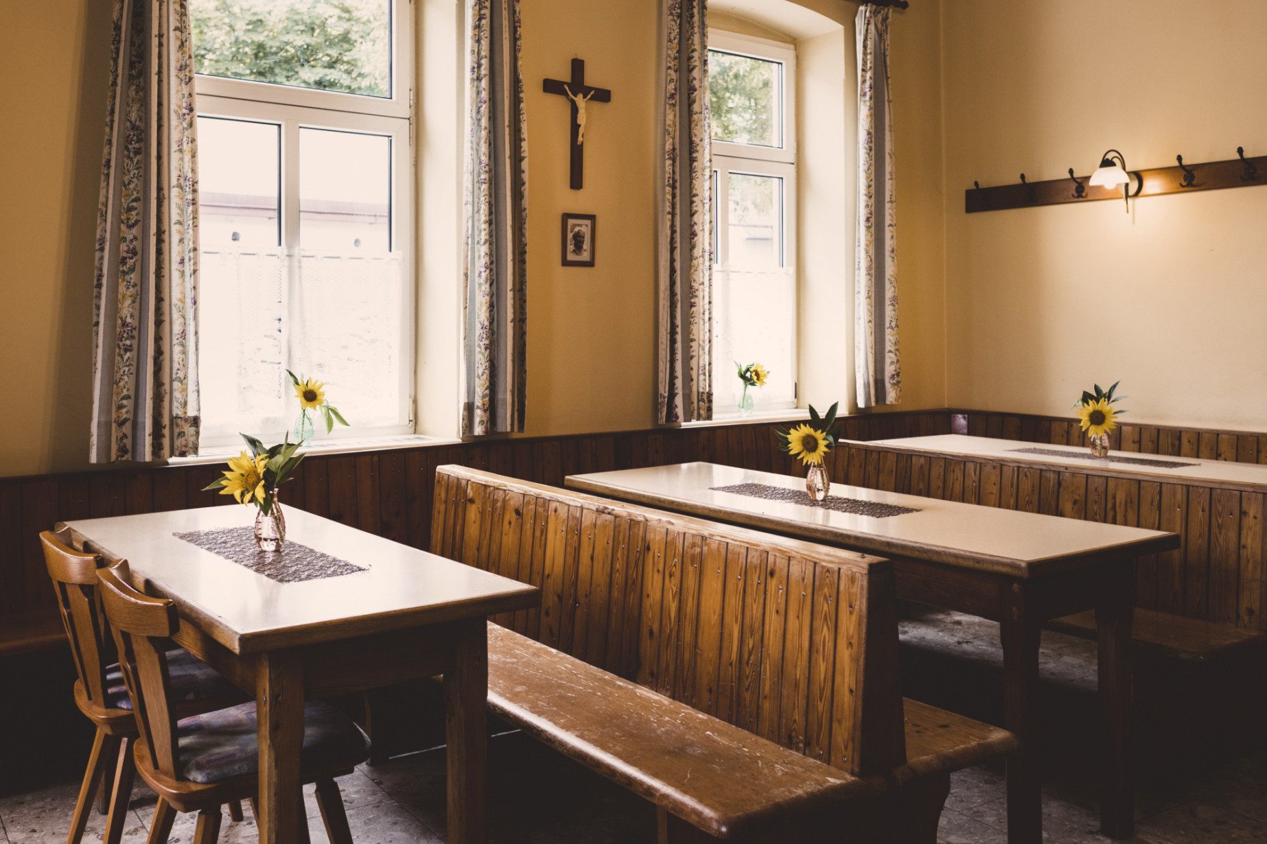 Wo das Dorf zusammen kommt