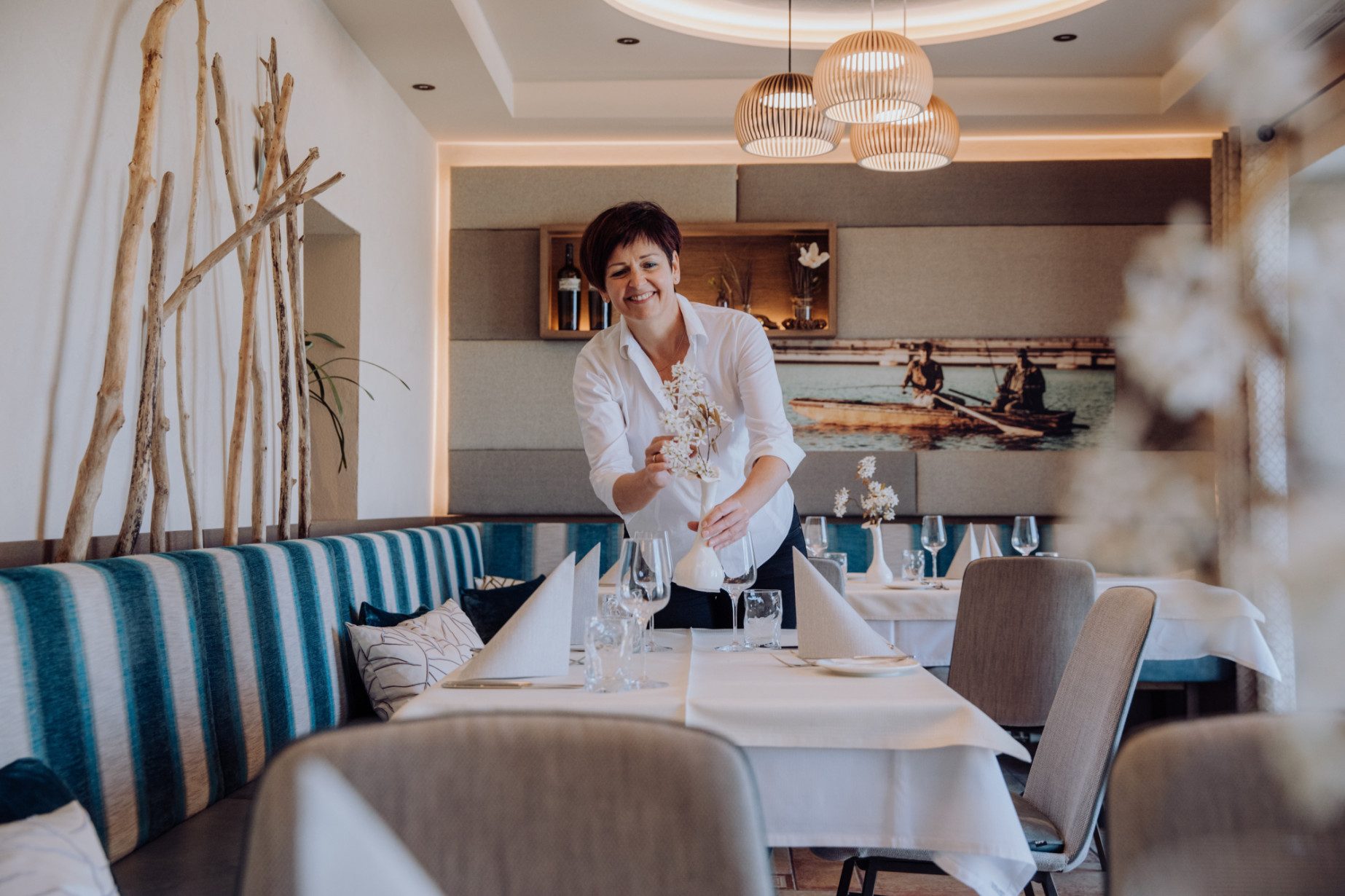 Wirtin Anneliese Harthaller kennt die Wünsche der Gäste