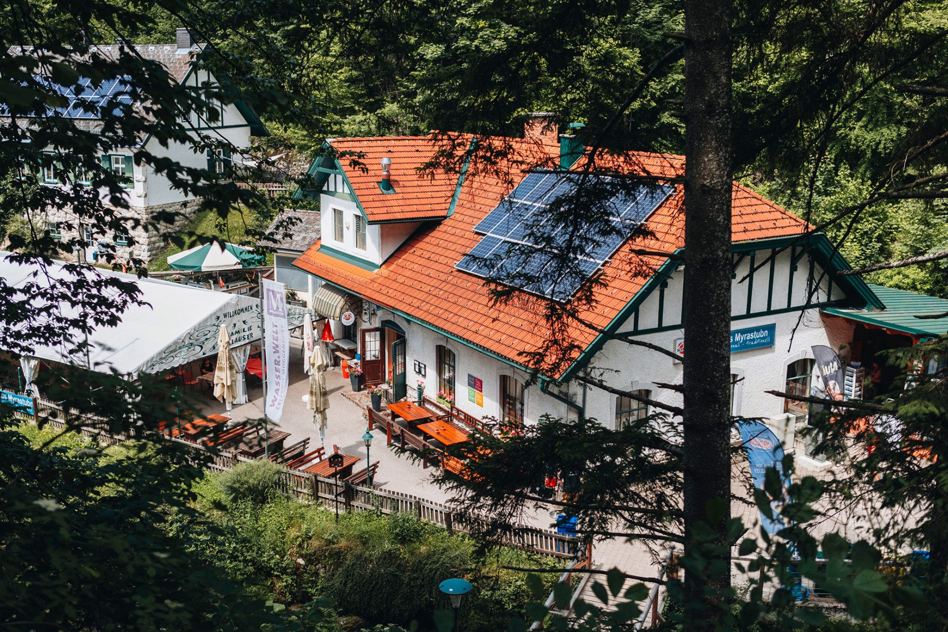 Beliebt bei Ausflugsgästen und Urlaubern