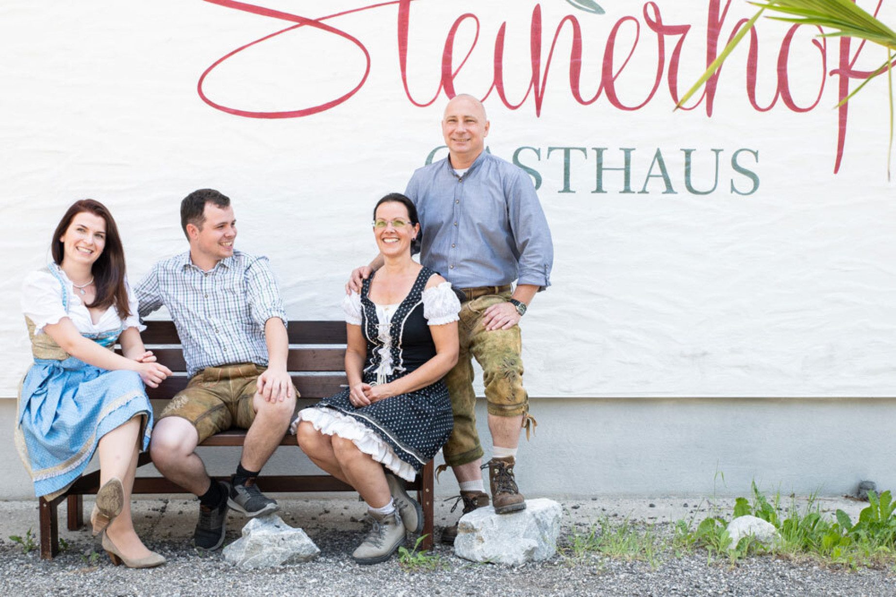 Sigrid, Kurt, Alex Neusser und Anita Eckel