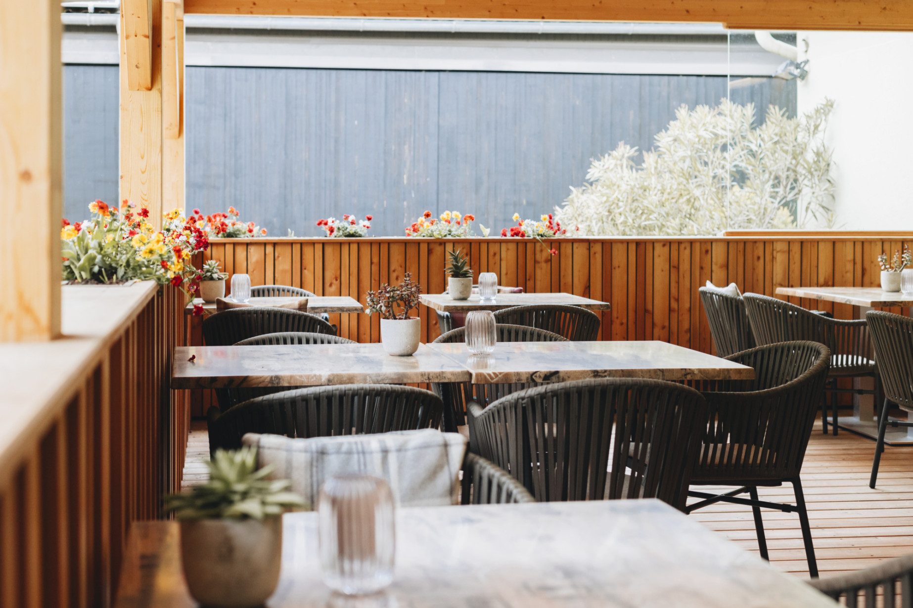 Beschaulicher Garten im Innenhof