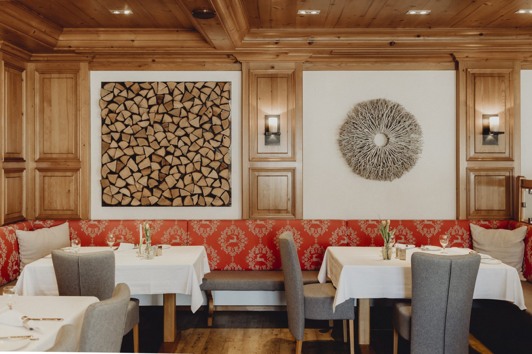 Moderner Restaurantbereich