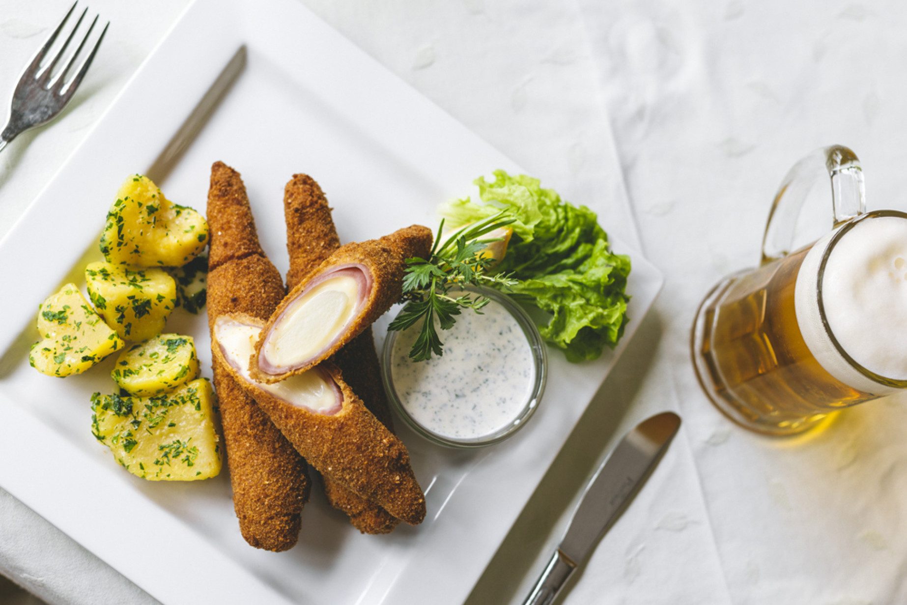 Gebackener Spargel