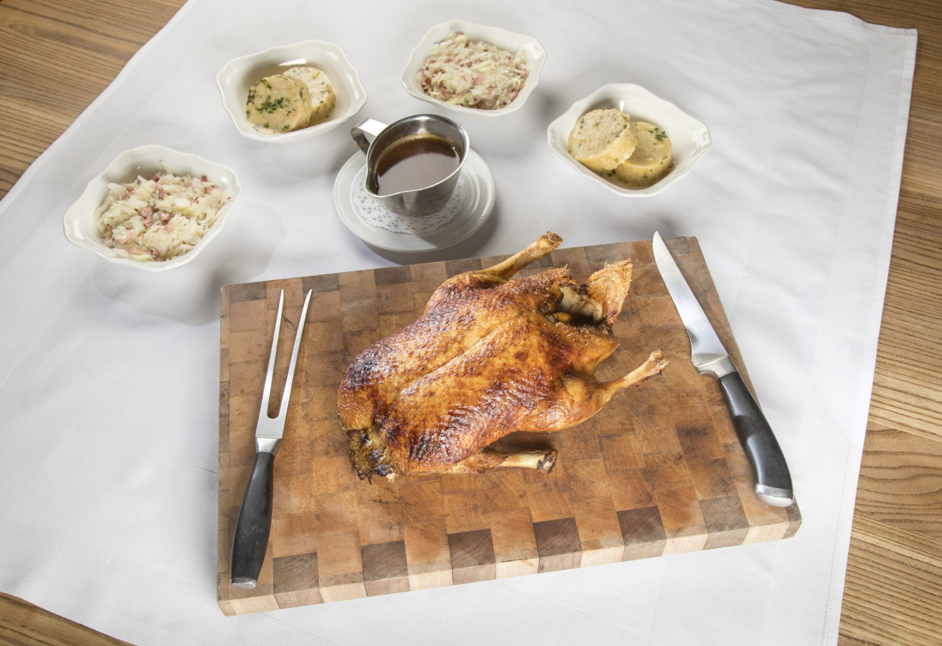 Spezialität: Bauernente