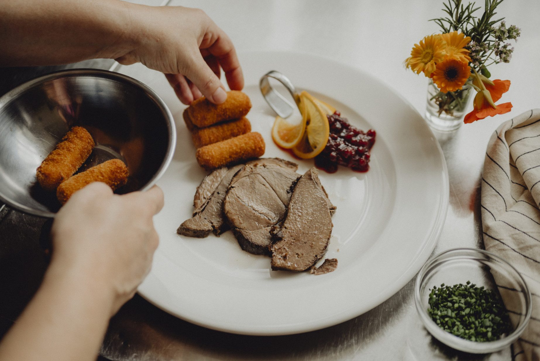 Wirtshausküche mit Spezialitätenwochen