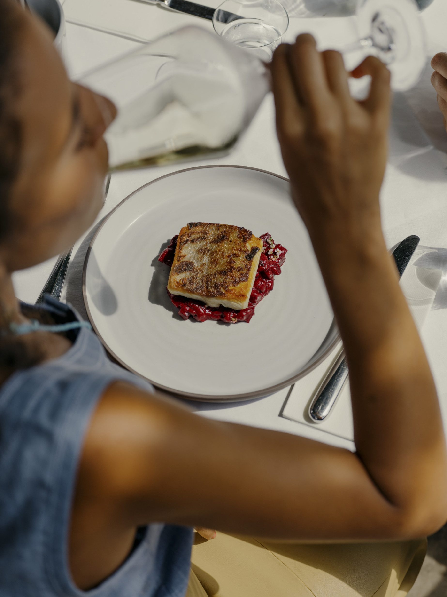 Gut bestückter Weinkeller