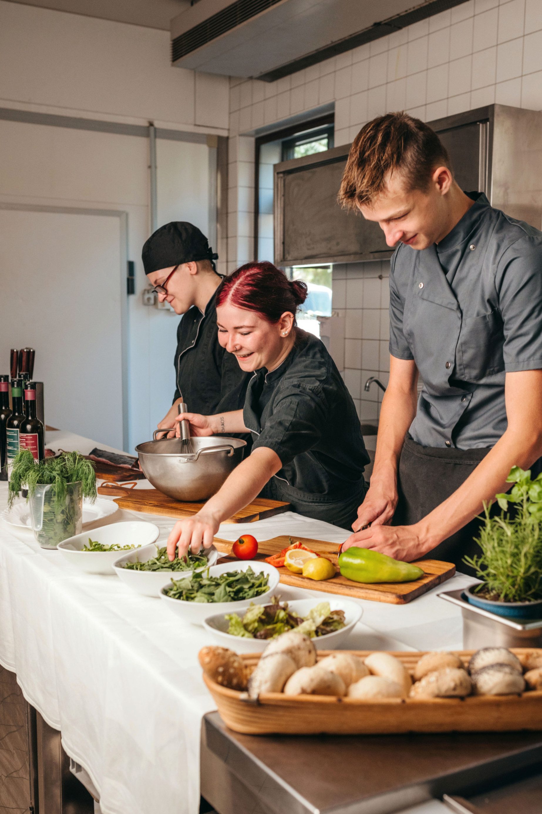 Das motivierte Team vom Schlossgasthof