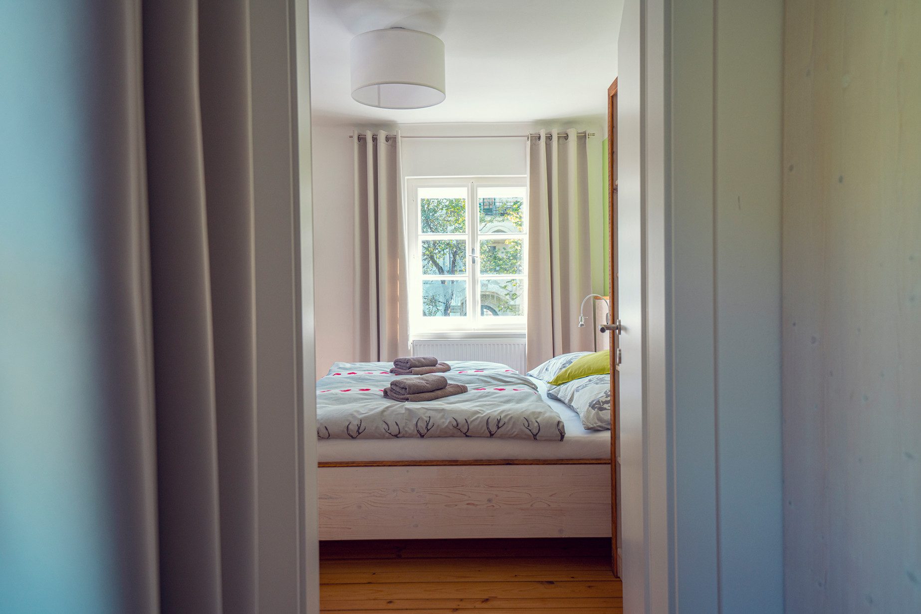 Gästezimmer, die zum länger bleiben einladen