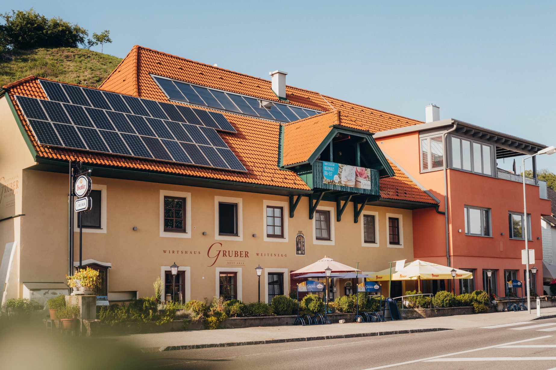 Top Lage: Ruine Weitenegg, Donausee, Radweg