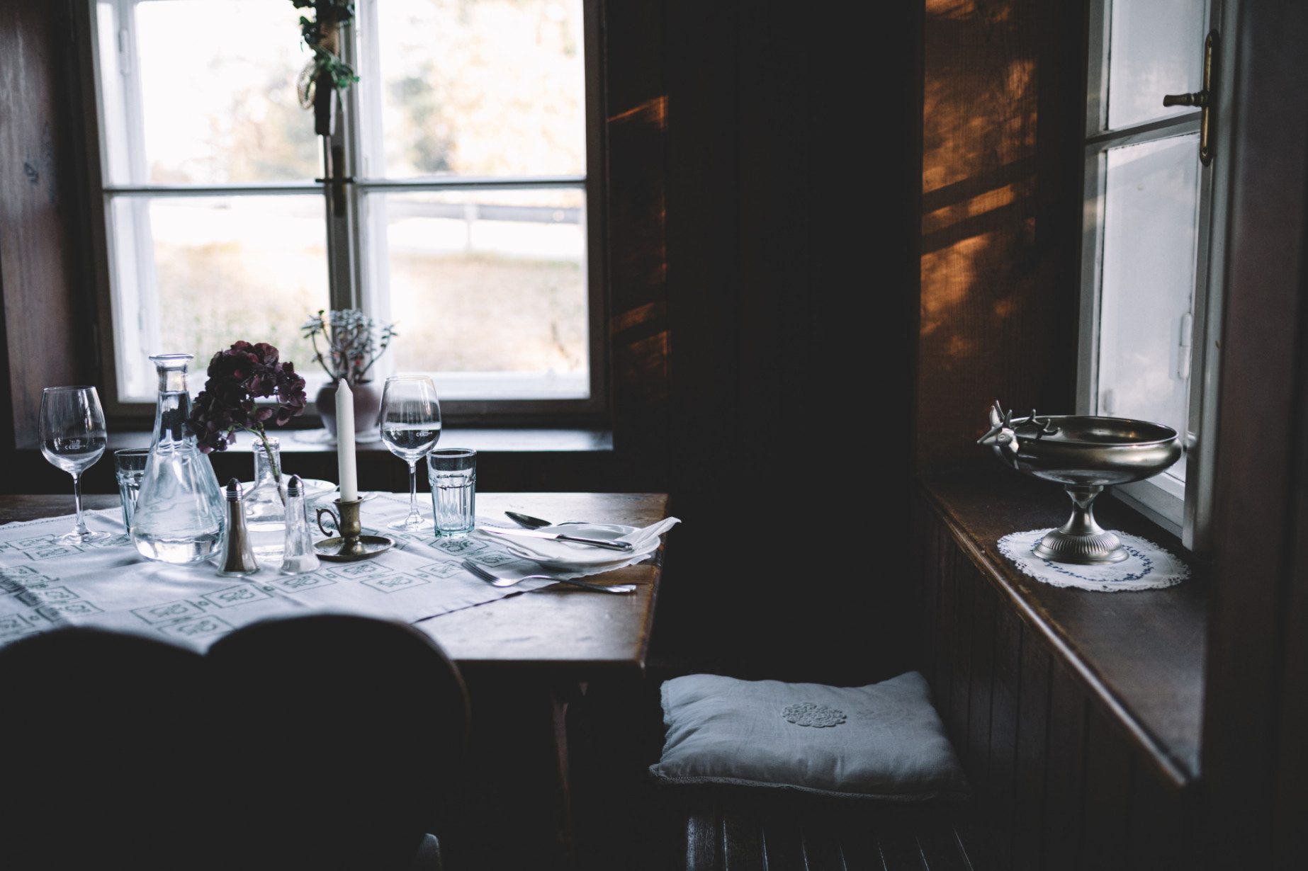 In der urigen Stube beliebt: Knödel, Wild, Innereien