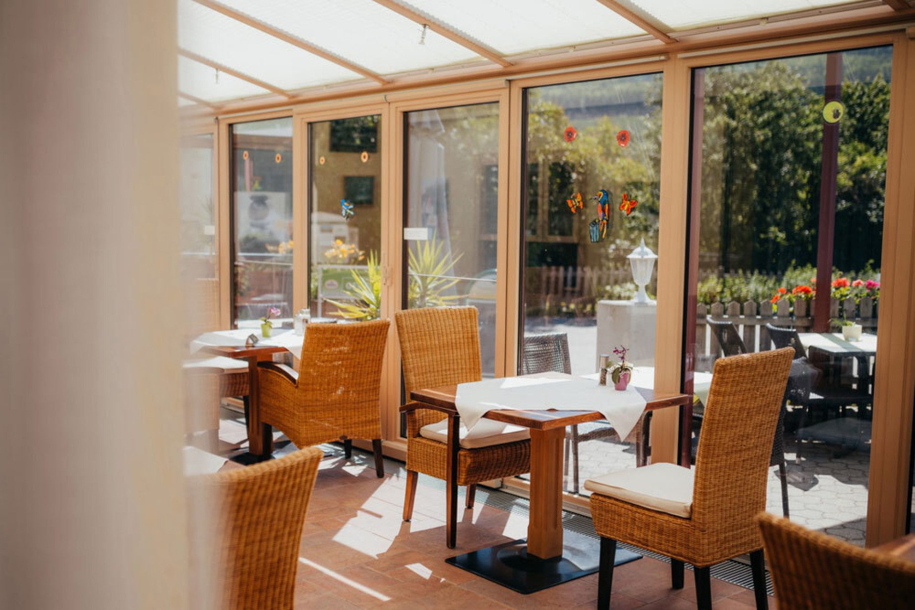 Rastplatz für Wanderer, Druidenweg Ysperklamm