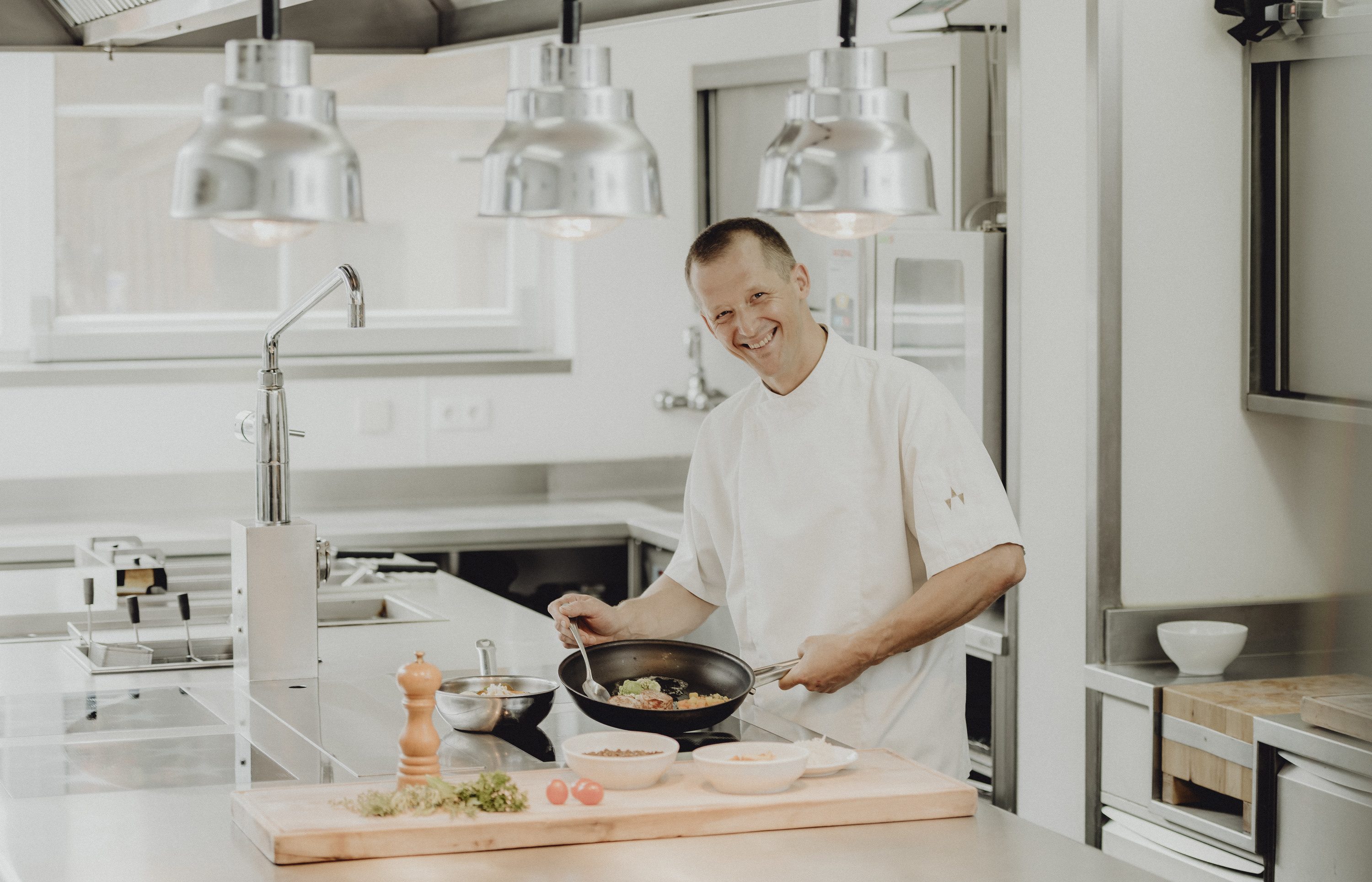 Harald Luf: Die Küche ist sein Revier
