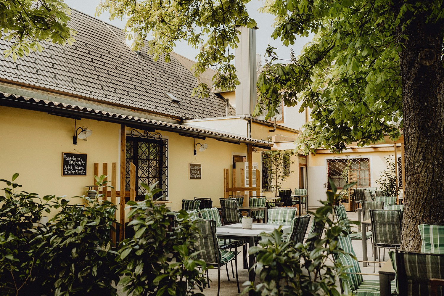 Gasthaus mit Gästehaus in Wulzeshofen