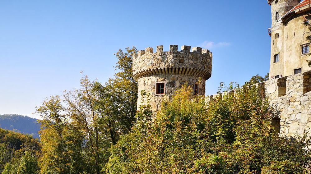 Herbst auf Burg Plankenstein
