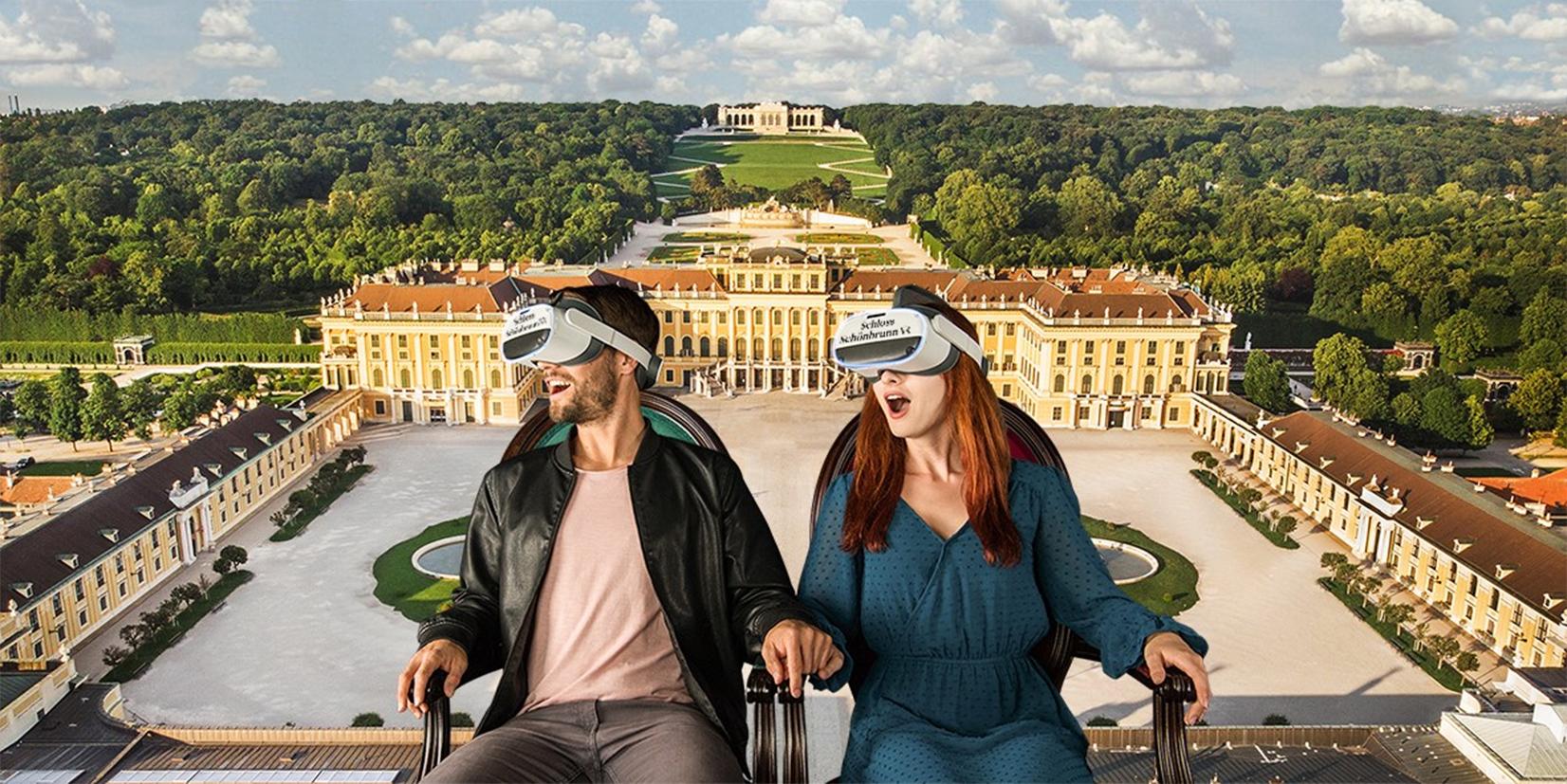 Schloss Schönbrunn Virtual Reality: 50 % mit der CARD gespart