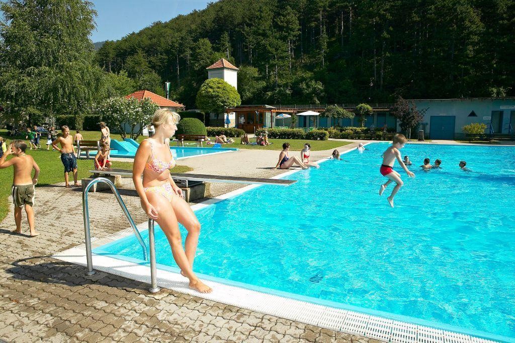 Schwimmbad Grünbach